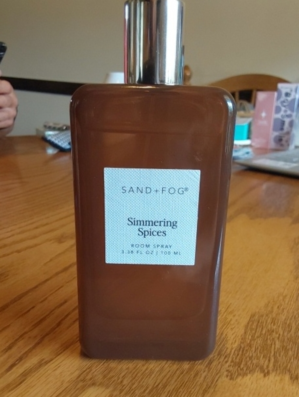 Sand+Fog Simmering Spices Room Spray — Brown